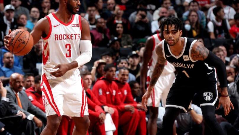 篮网vs火箭：死神杜兰特独木难支，火箭控卫危机亟待解决