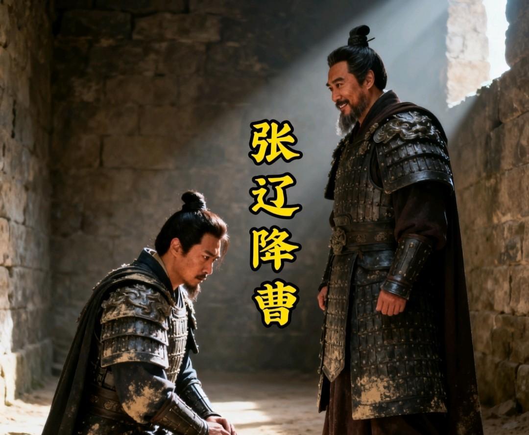 我滴妈！张辽忠义，却在曹操表演了一番要杀他，然后改变主意给他松绑，还脱下自己的衣