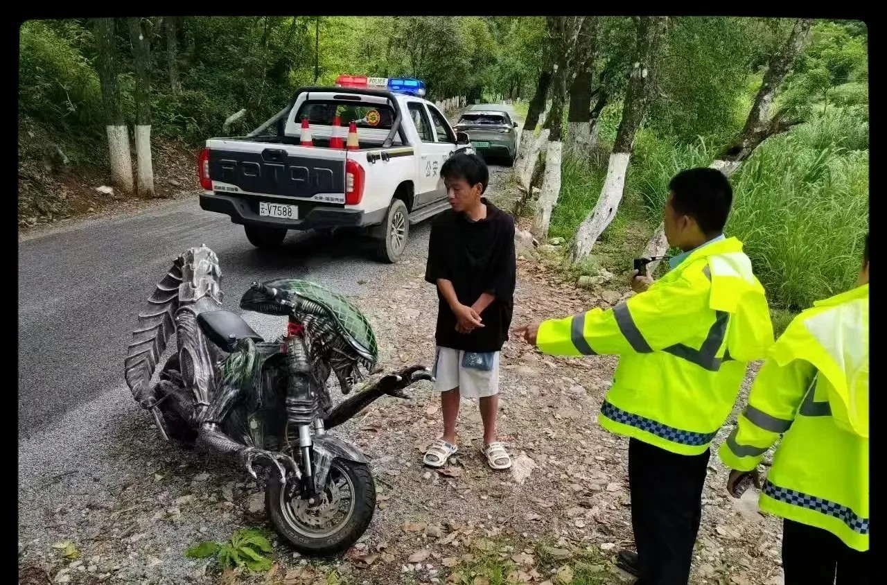 人民艺术家，改装的技术很好，连人民叔叔都来拍照了