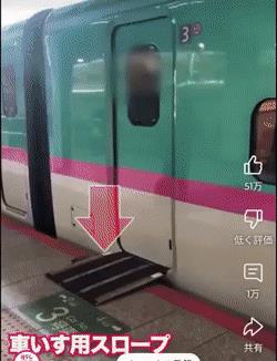 这是一个在日本挺火的视频：日本人现在越来越粗心大意了
视频内容大概是：日本新干线