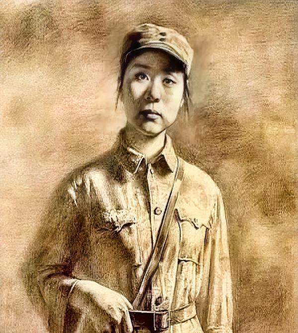 1940年，女战士江涛被军阀押到了山坡上执行枪决，在行刑前，敌军首领竟捏着她的脸