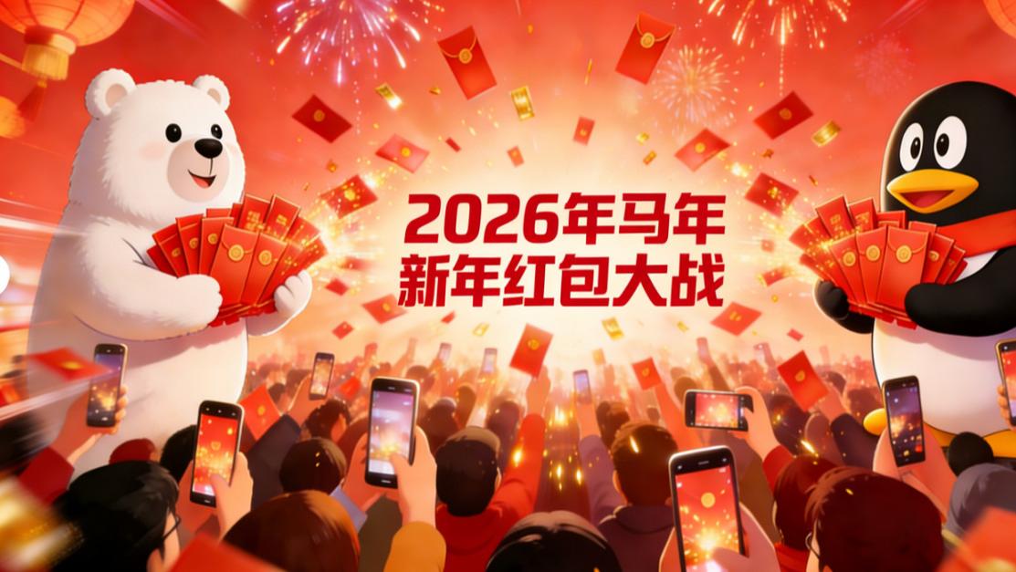 马化腾10亿vs李彦宏5亿，今年春节红包打AI战