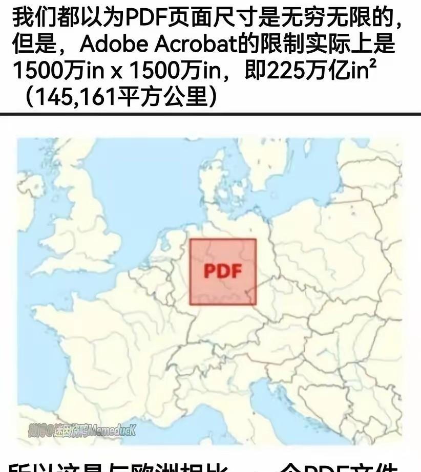 PDF格式，挺大的。但不是无限大