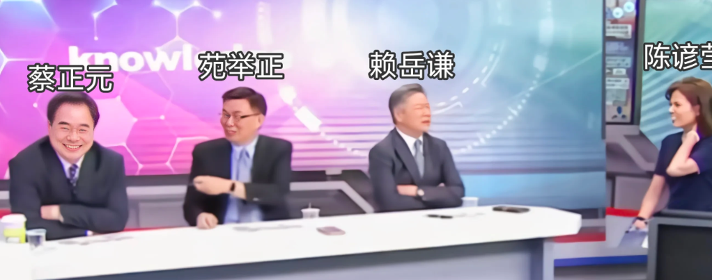因为韩国，苑举正和蔡正元、赖岳谦观点不同。

苑举正非要说“韩国好玩，很漂亮”被