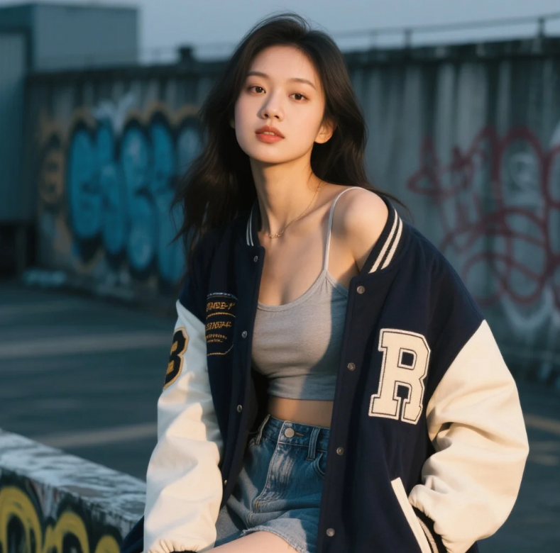 都市游牧者的时尚宣言：夹克美人的眼神杀时刻