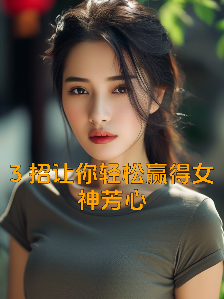 3招让你轻松赢得女神芳心！