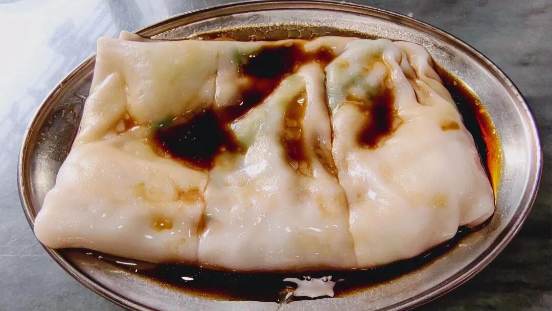 这碟鲜虾牛肉肠，水准超越半个广州