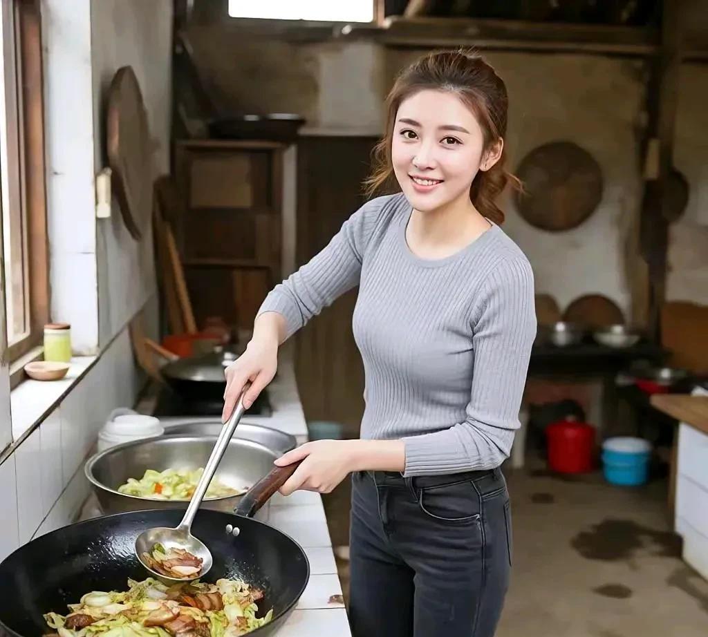 腊肉炒白菜，不知道味道怎么样