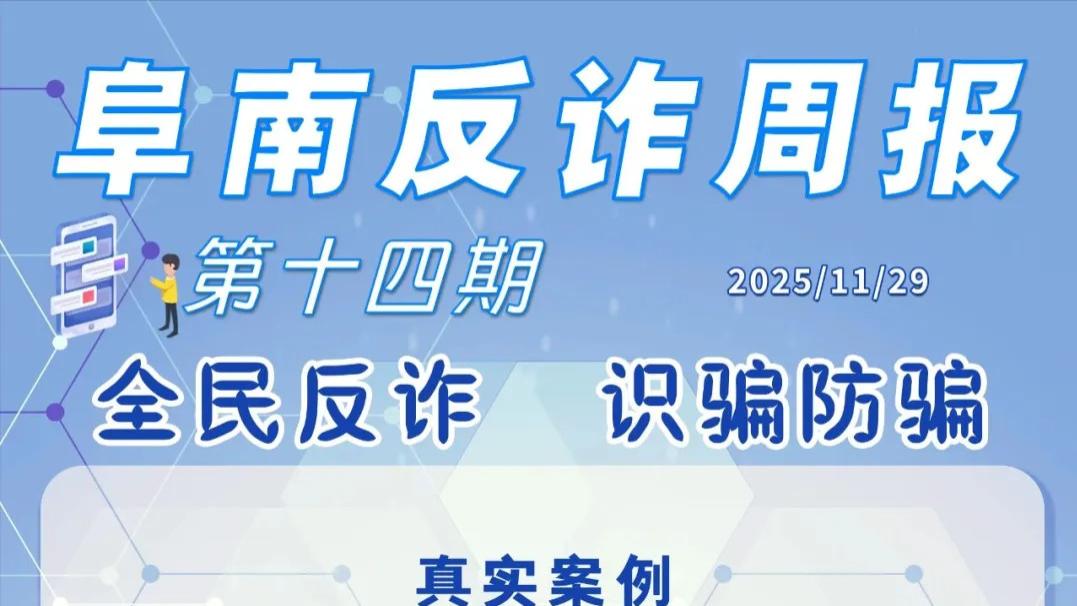 阜阳阜南警方破获网恋诈骗案：“温柔女友”实为赌博惯犯