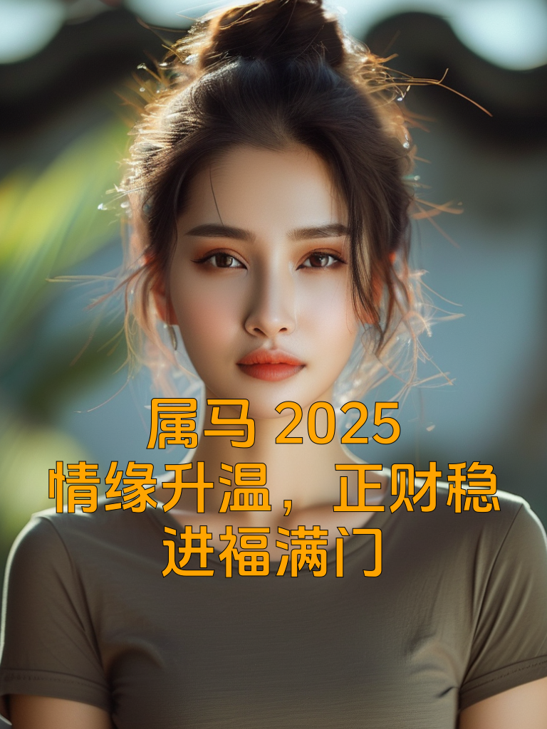 属马2025：情缘升温，正财稳进福满门