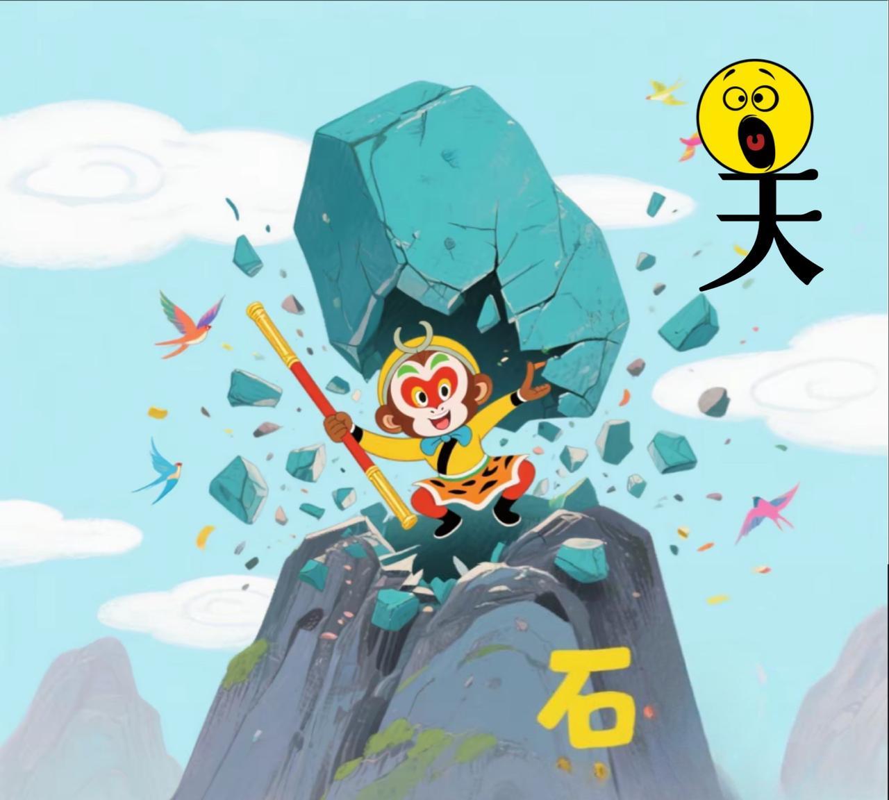 难倒我了，这个到底是什么成语？
阿哥阿姐指点指点一下#成语图解# #成语自测# 