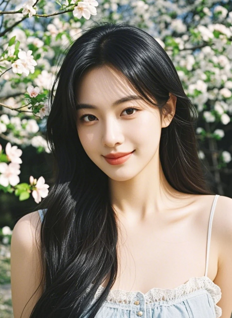 小姐姐的春日浪漫邂逅，可露丽风甜度爆表！