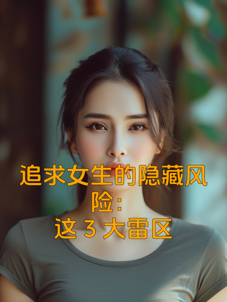 追求女生的隐藏风险：这3大雷区
