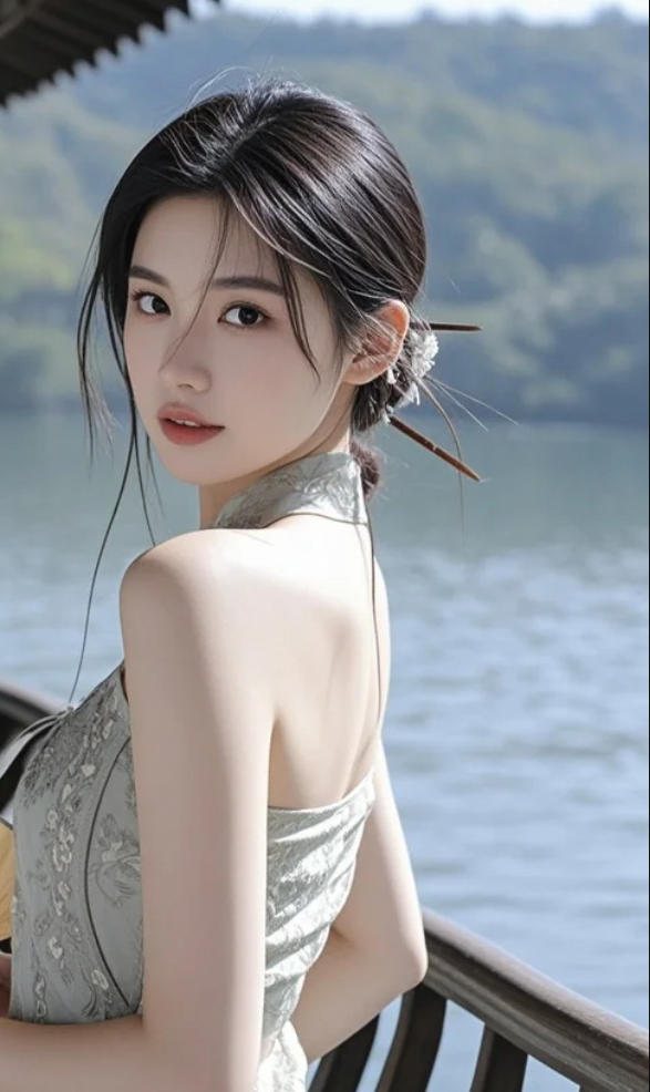 她的眼神，藏着一个未说出口的故事