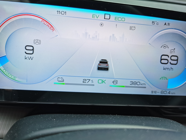 宋por110公里续航太短
昨天充满电，今天去挂牌，在纯电模式下才开61公里。你