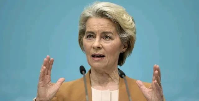 放大招了！欧盟委员会主席冯德莱恩表示，欧盟计划建立一个总额高达1500亿欧元的新