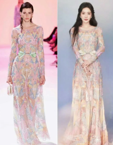 这条仙气飘飘的裙子，被杨幂穿了没有灵魂啦