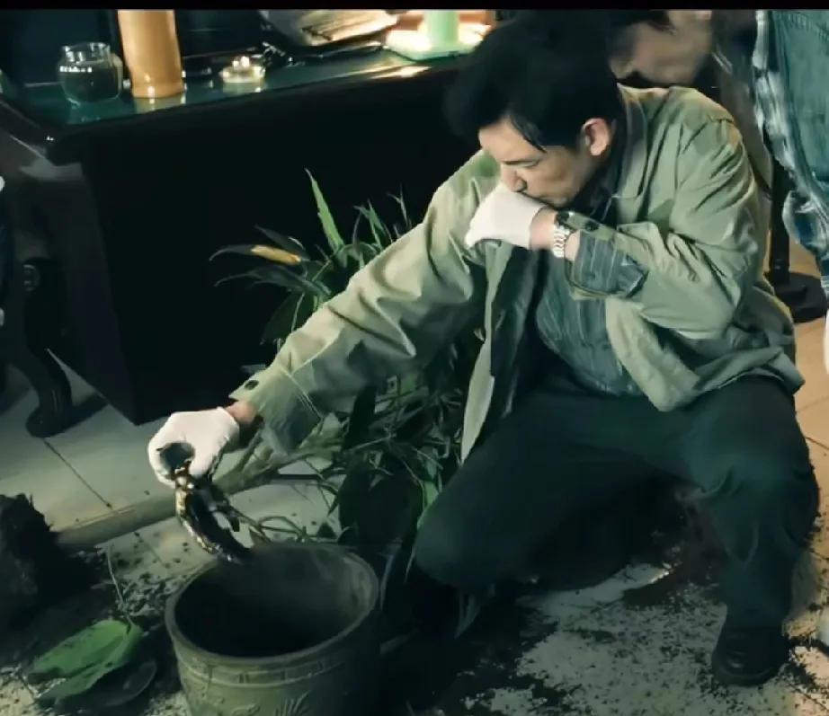 《扫毒风暴》黎队搜查镇长金永祥办公室，金桔树下暗藏断手！被掩盖的罪恶，终有一天会