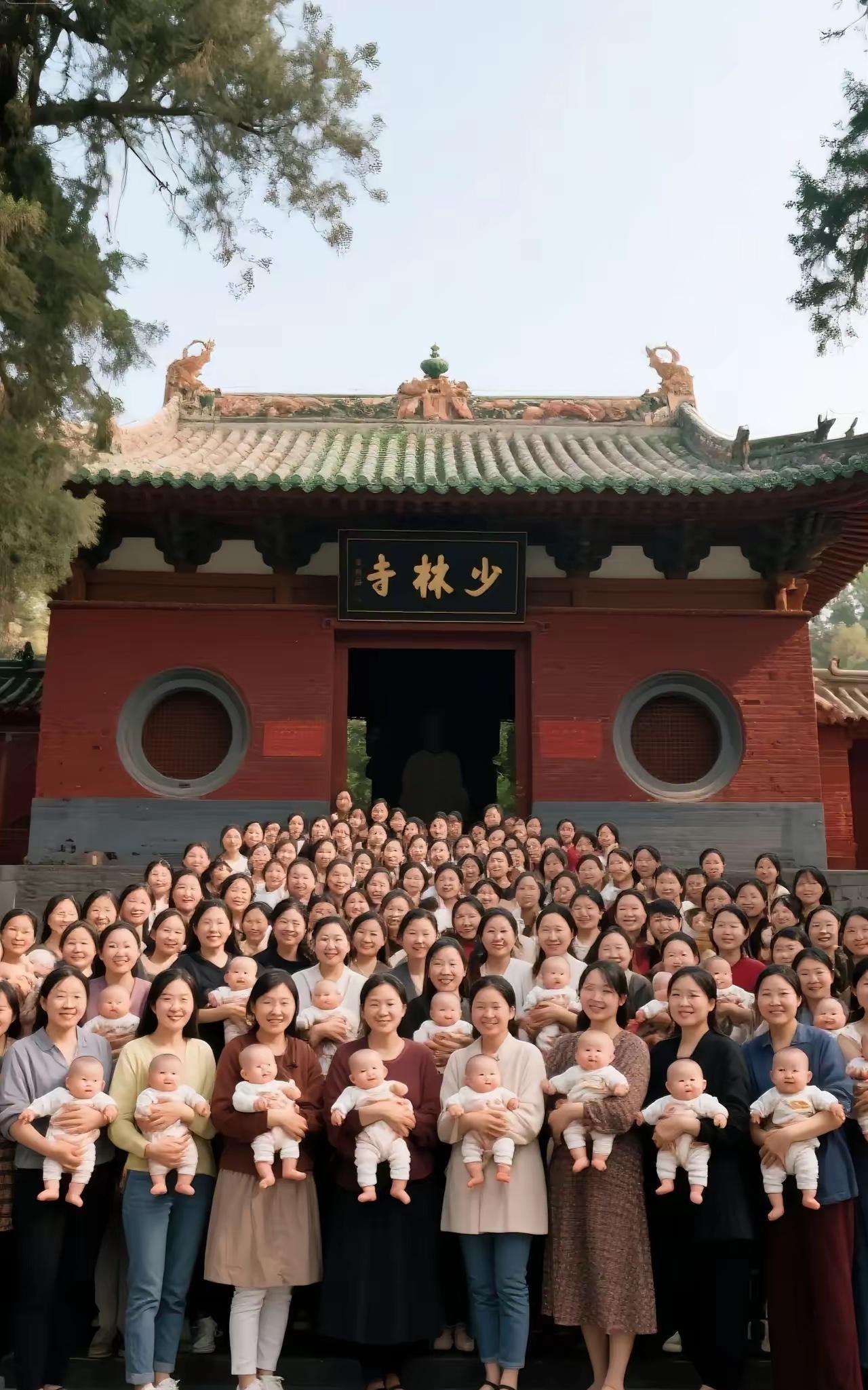 #少林寺#
真没想到，如今很多年轻人，一夜之间，都想去少林寺当和尚了，感觉和尚这