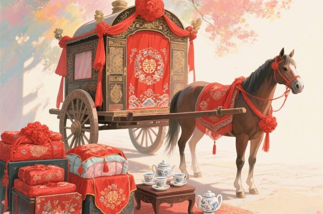 【你知道古代嫁妆一般有哪些物品吗】
以下是古代常见嫁妆物品及其作用：
#嫁妆# 