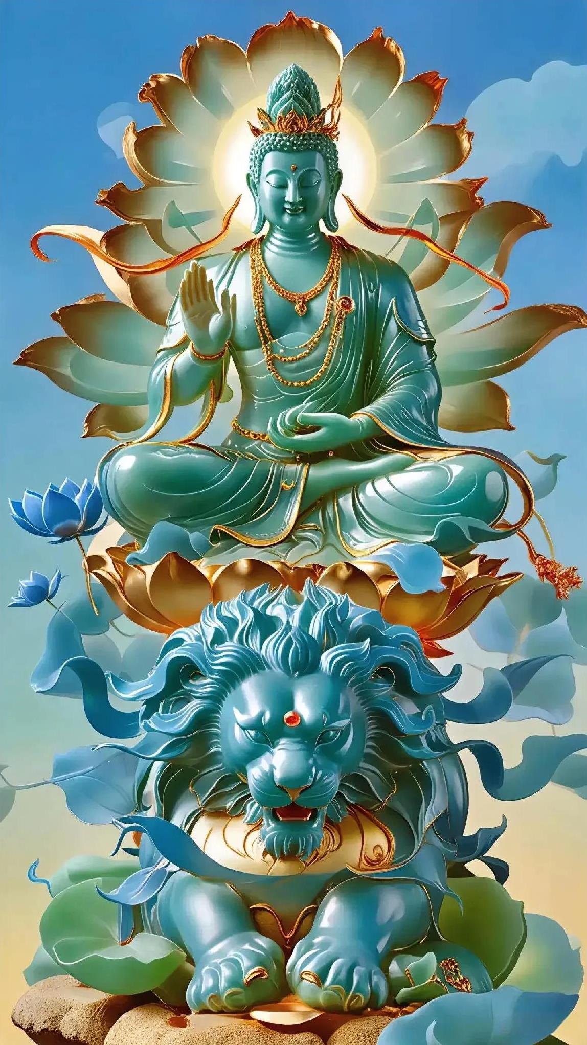 农历六月十四，是文殊菩萨诞辰之日。
作为佛教四大菩萨之一，文殊菩萨象征着智慧与善