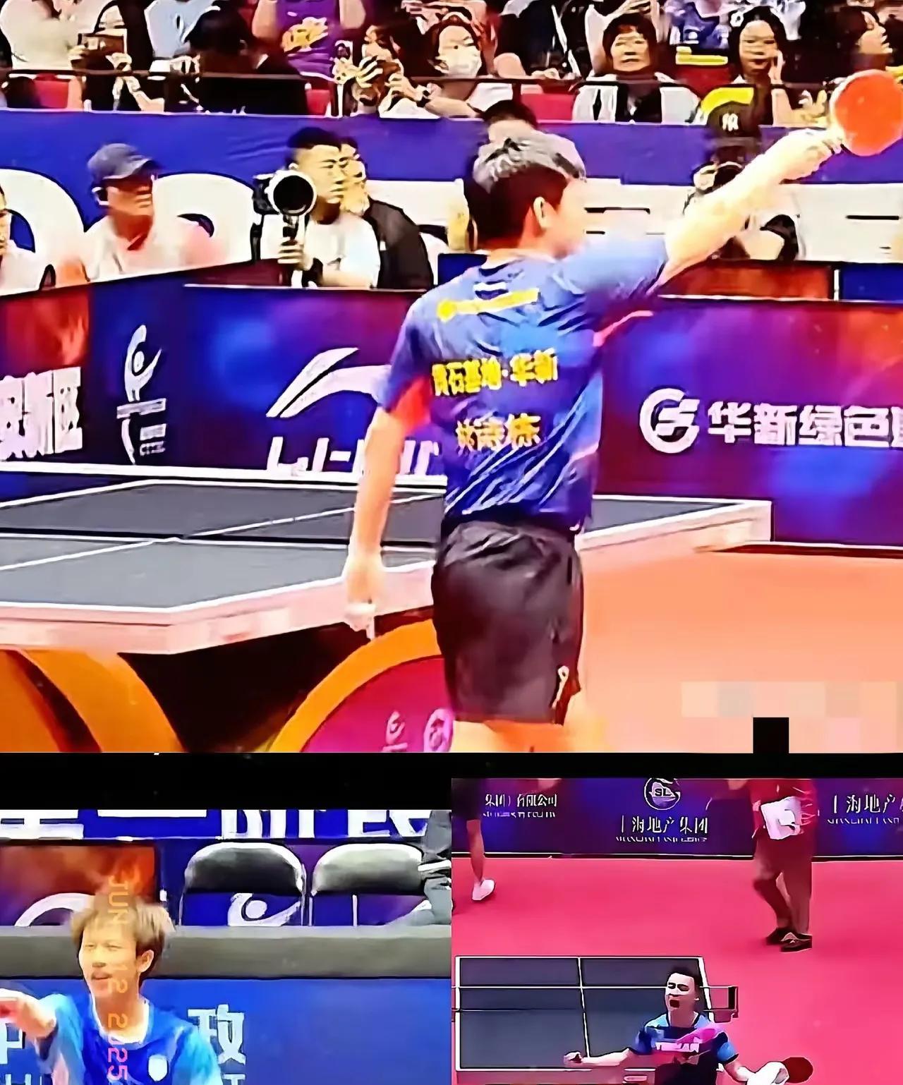 乒超联赛林诗栋和樊振东的比赛，若没有现场观众开闪光灯干扰，林诗栋输不了，他被激怒