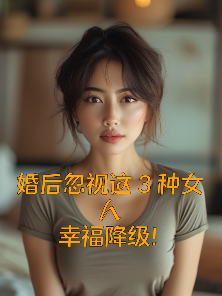 婚后忽视这3种女人，幸福降级！