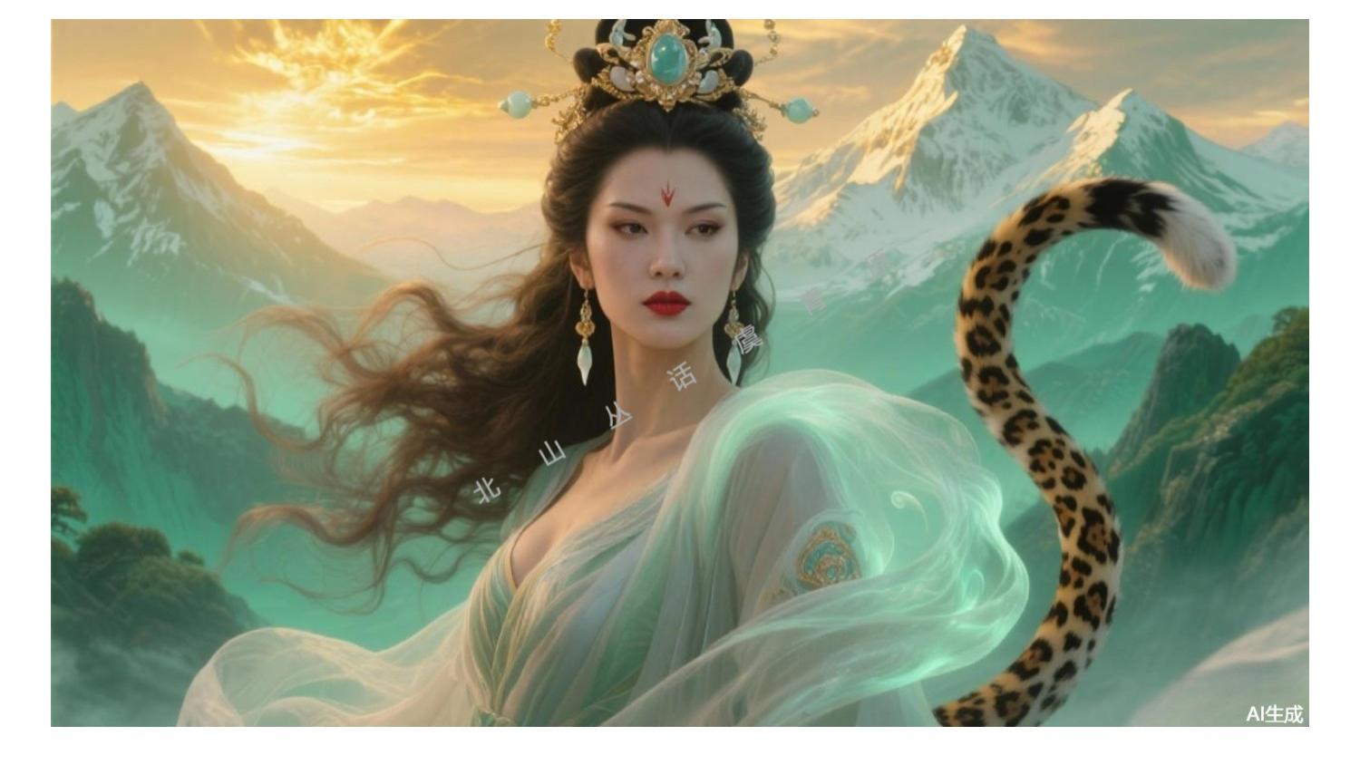 西王母豹尾虎齿善啸，究竟是神人还是神怪？