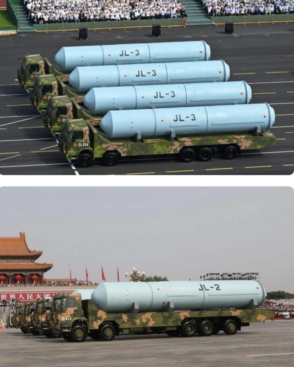 巨浪-2和巨浪-3，从外观看没有任何变化。
发射筒的尺寸一模一样，线缆槽和检查口