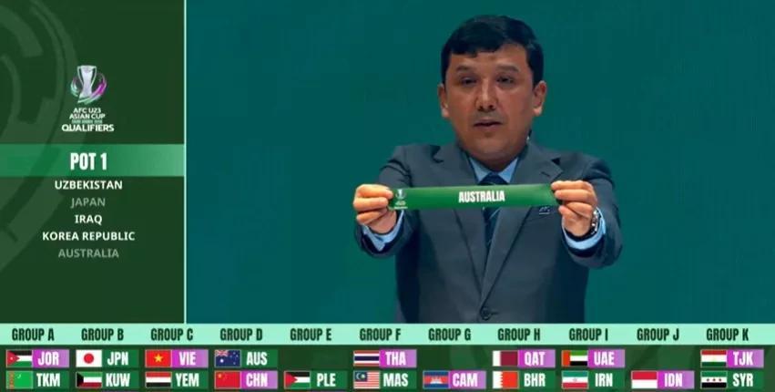 U23亚洲杯预选赛抽签，D组中国抽中北马里亚那群岛等队！
2025年5月29日，