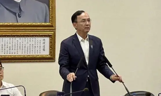 暗讽赵少康“因私利而偏离蓝营立场” 朱立伦：多数蓝委不认同倒阁

台北市长蒋万安