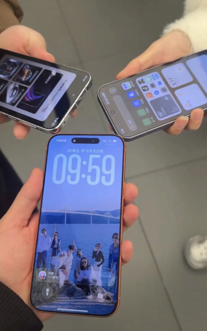 机圈“三皇”，你们觉得谁的外观看起来最有质感，这次我投华为Mate 80一票