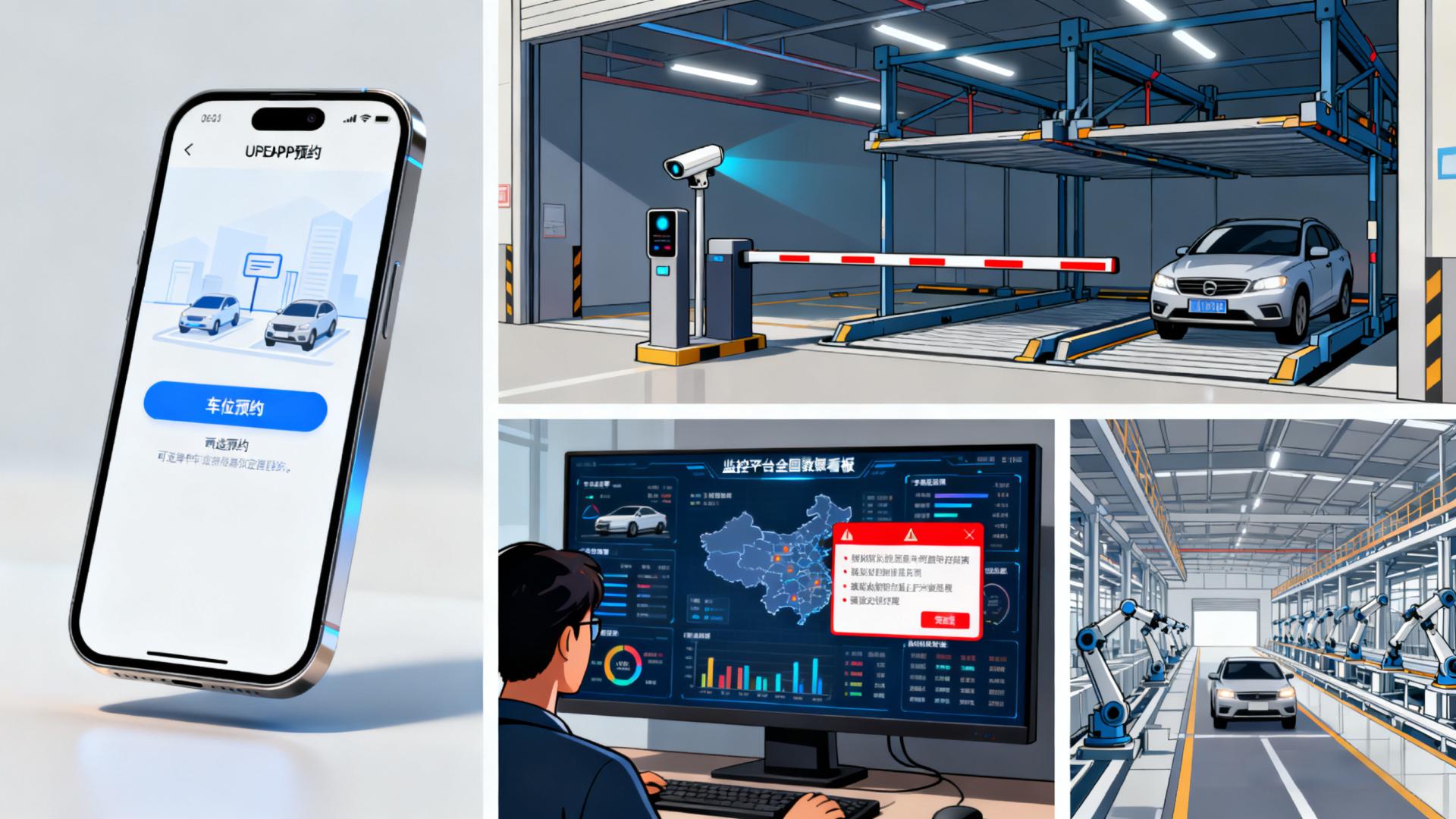 机械停车设备的智能化程度如何？