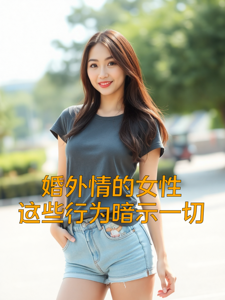 婚外情的女性，这些行为暗示一切