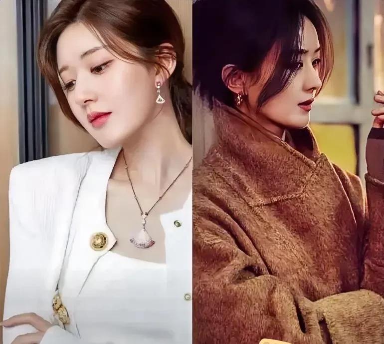现在的赵丽颖可能会很尴尬，
因为同样饰演乔妍，
一个是电影版的《乔妍的心事》，一