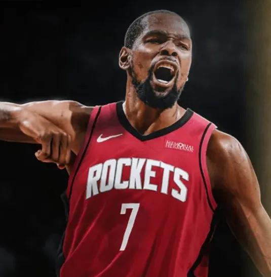 #NBA历史上各位置的第一人有谁#杜兰特将在火箭身穿7号球衣。