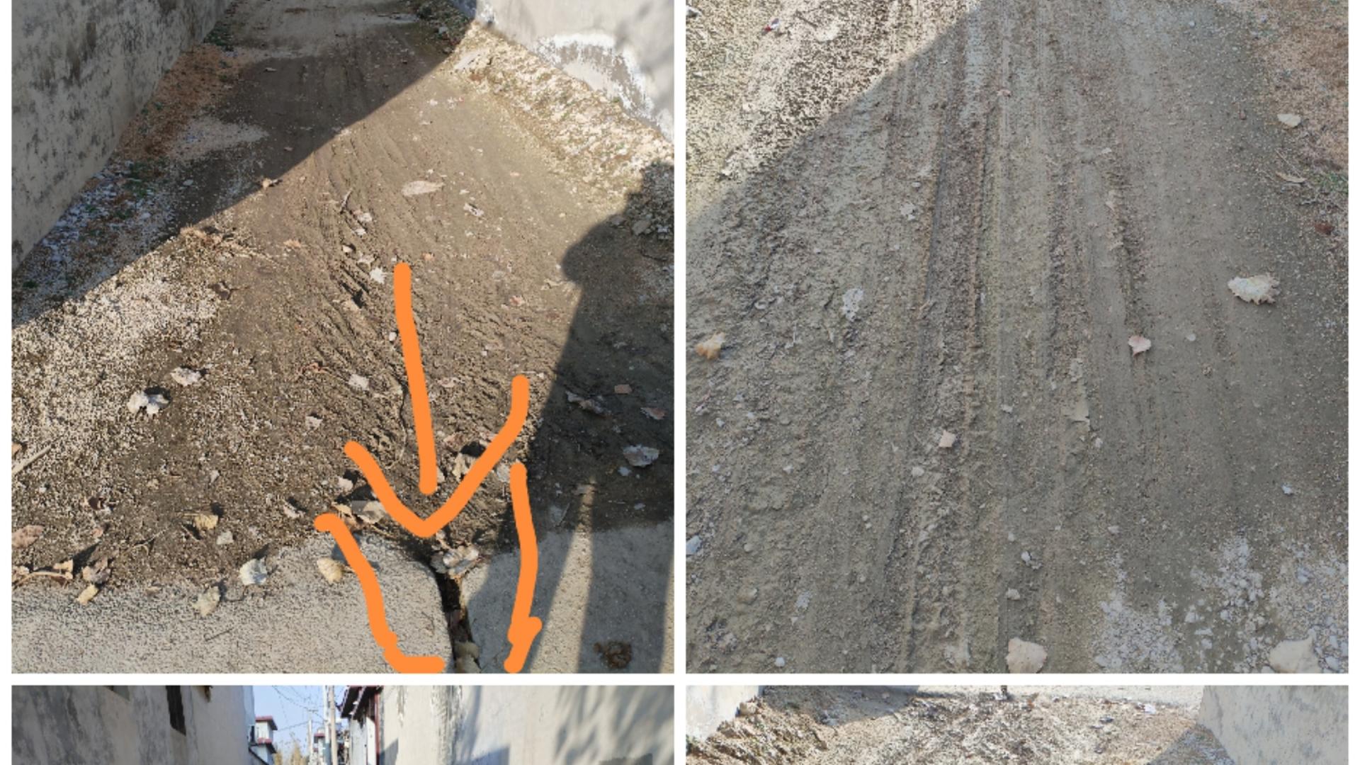 盼一条无泥路！邹城孔庄村村民反映胡同道路亟待改造