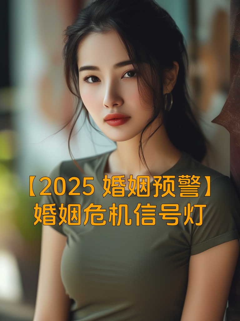 【2025婚姻预警】婚姻危机信号灯