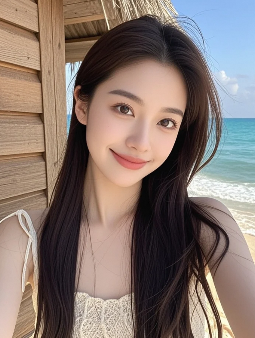 我在拍海，手机却一直拍我😏
