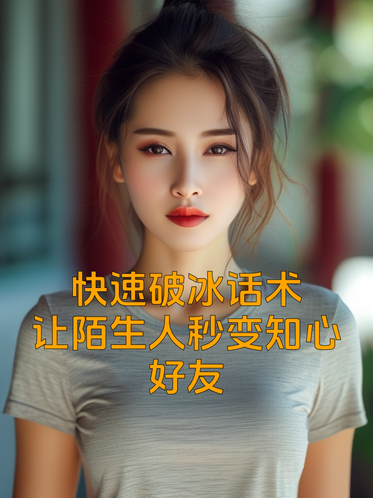 快速破冰话术：让陌生人秒变知心好友