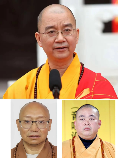 近年被查的三个“大和尚”
1、释学诚：曾任中国佛教协会会长，2018年被查。
2
