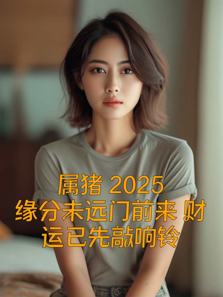 属猪2025：缘分未远门前来，财运已先敲响铃