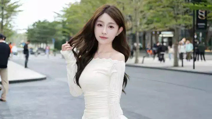 小个子女生温柔少女风系列穿搭，一眼心动的白月光