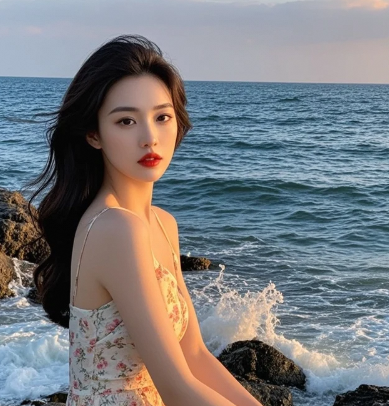 不需要滤镜，这片海就是故事