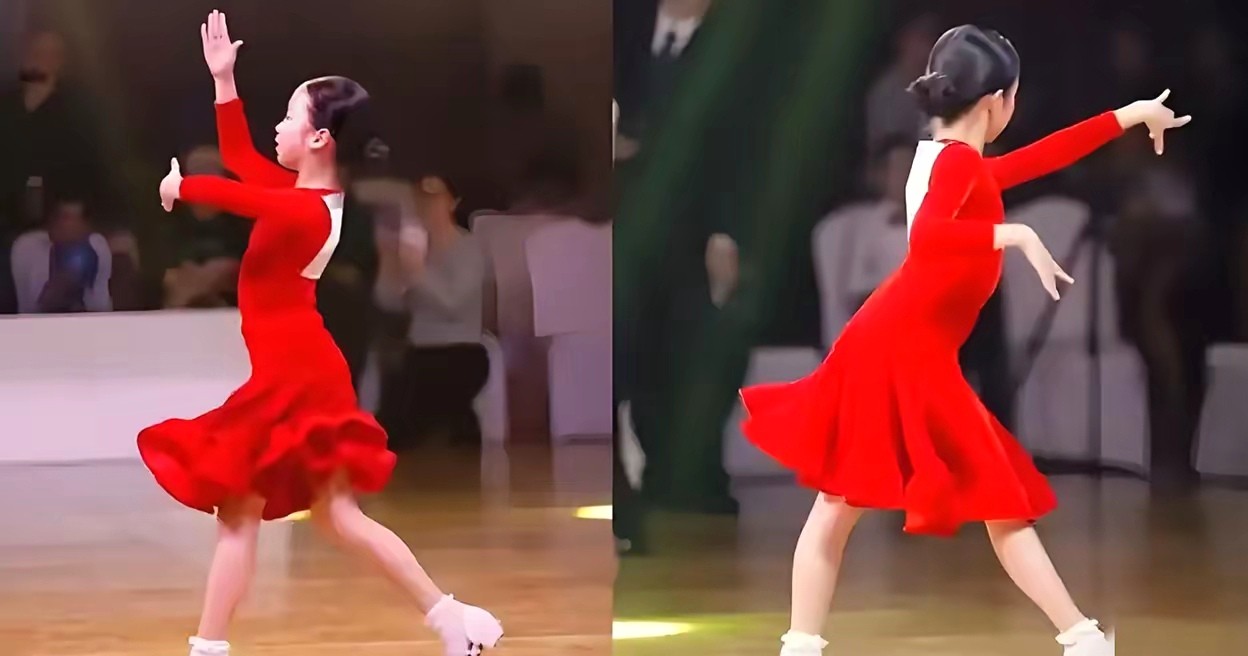 孙俪女儿小花舞蹈比赛夺冠的现场照片流出，小姑娘站在领奖台上笑得多甜啊。不过仔细一