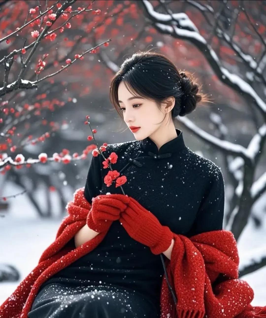 上联：雪覆千山，梅盈数朵，冬情浩浩韵悠长；
下联：？？？？
上联：雪覆千山，梅盈