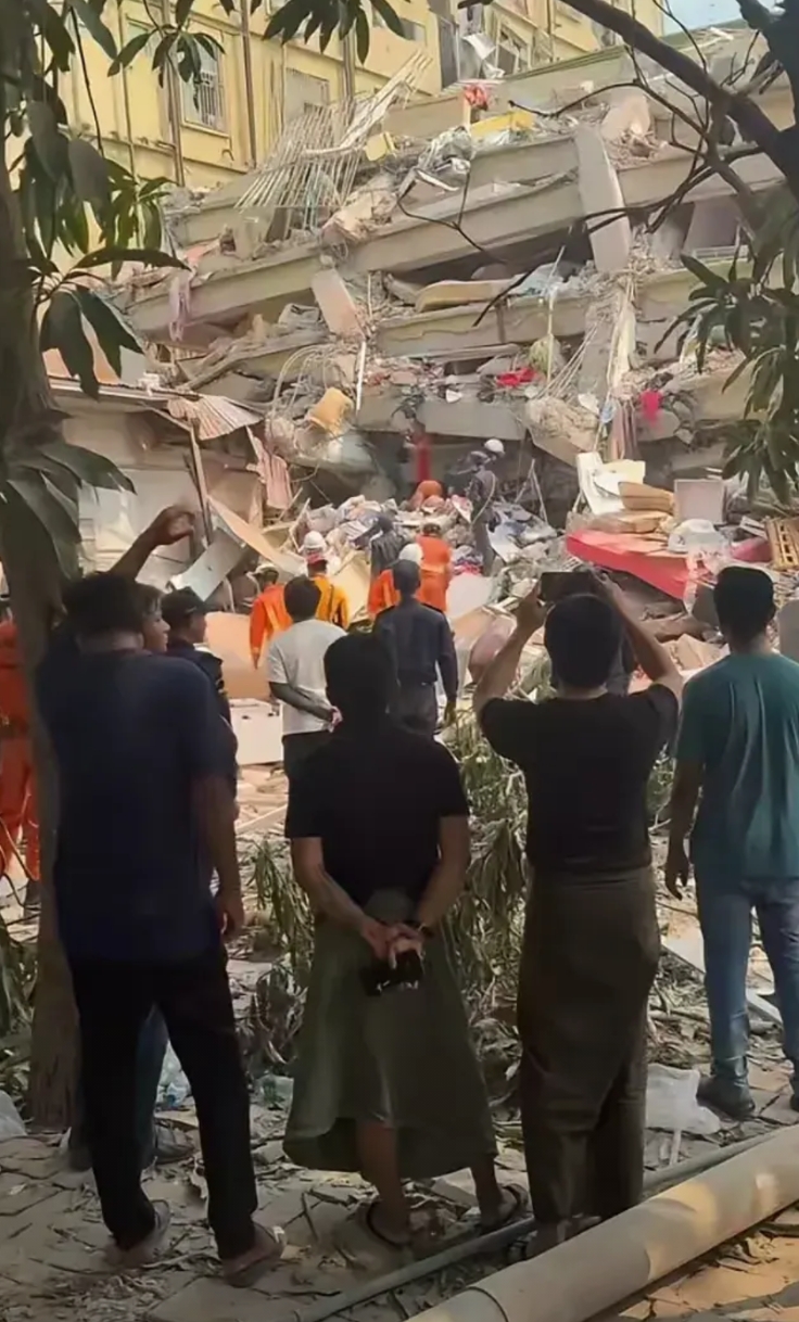 我只是替我们中国救援队有点不值，感觉缅甸人自己救灾都不积极，我们干嘛打前阵啊？主
