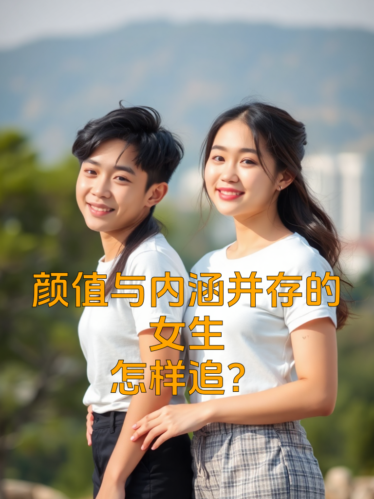 颜值与内涵并存的女生，怎样追？