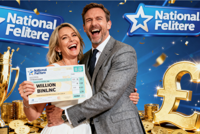 24万亿分之一的幸运！英国夫妇两中百万英镑彩票
