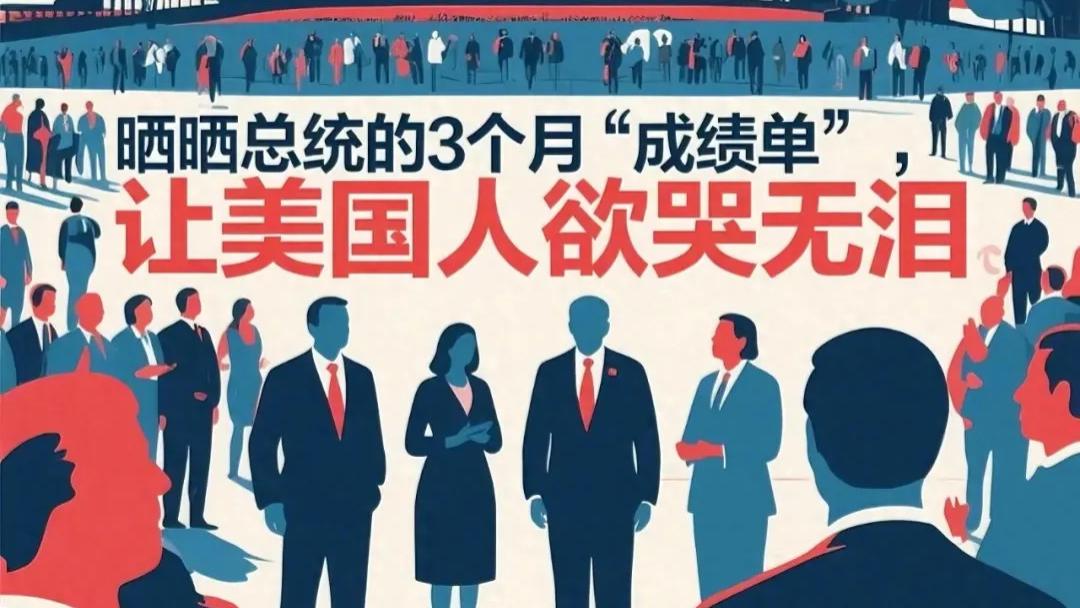 晒晒特朗普3个月“成绩单”，美国人欲哭无泪